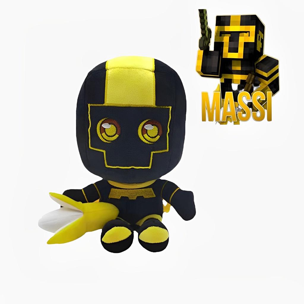 Kuscheliges Massi Hacker Plüschtier Spiel Cartoon Puppe für Weihnachts- Geburtstagsgeschenk