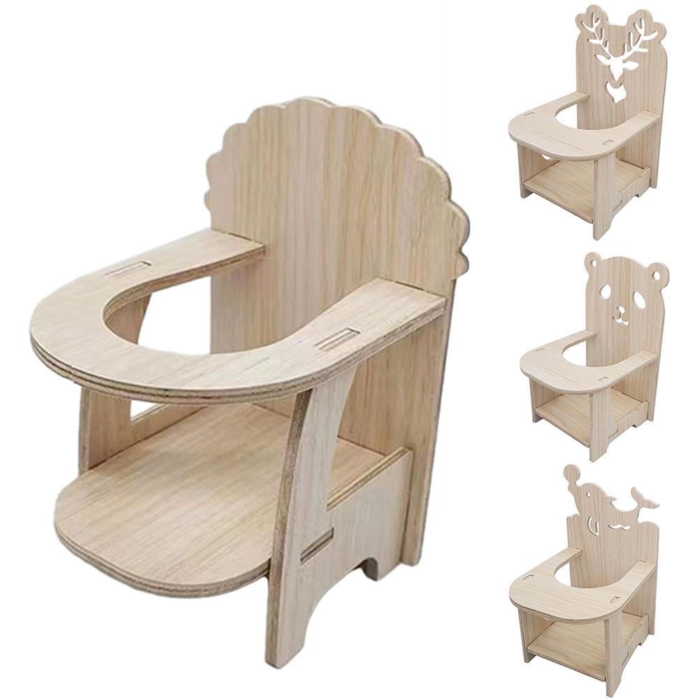 Hamsters Chair Mini Feeding Chair For Guinea Pig Hedgehog Small Animal Furniture Fun Animal Toys Pets Supplies