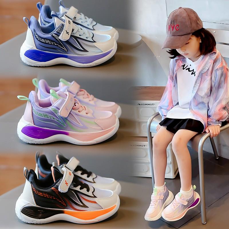 

Новинка 2024 года, детская модная дышащая обувь на все времена года с низким верхом, детская спортивная обувь для бега, удобные кроссовки для мальчиков и девочек