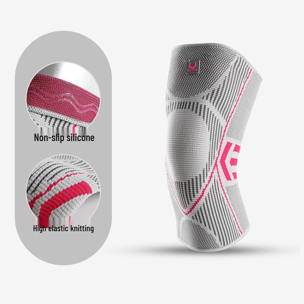 Vilico Unisex Summer Sports Knee Pads - High Elasticity, Breathable, Comfortable, Shock-Absorbing, Anti-Slip Protective Gear