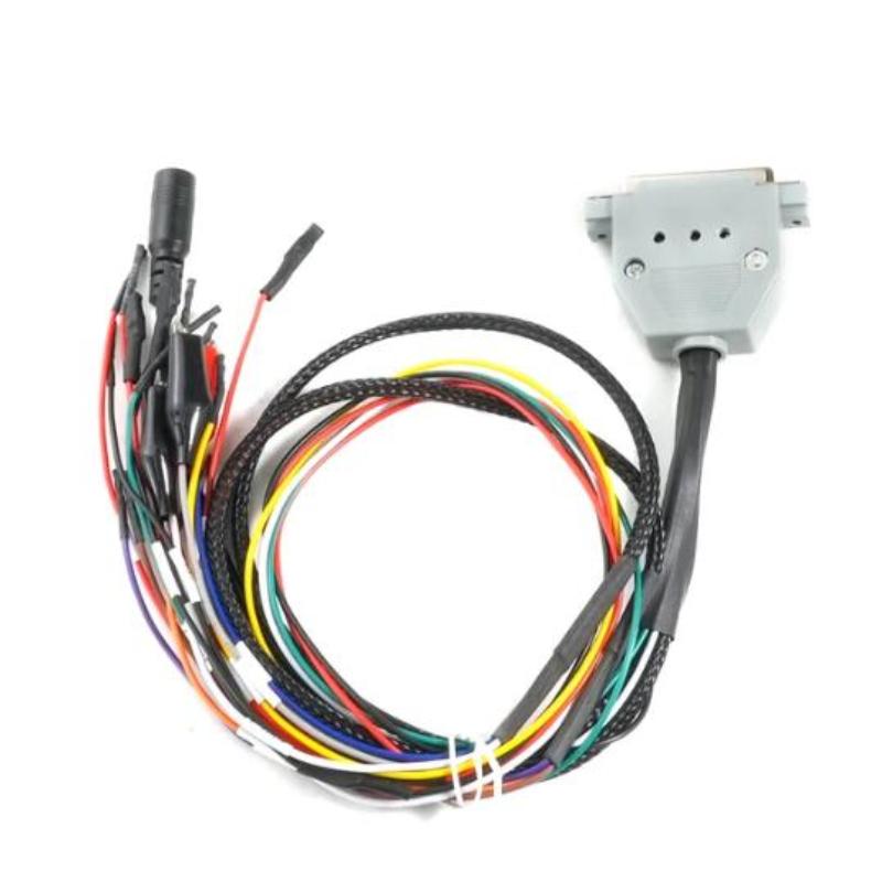 3 LED-Leuchten Boot Bench Kabel DB25 ECU Bench Pinout Kabel für PRO J2534 VCI Lesen und Schreiben ECU BATT VCC KLINE CAN-L CAN-H