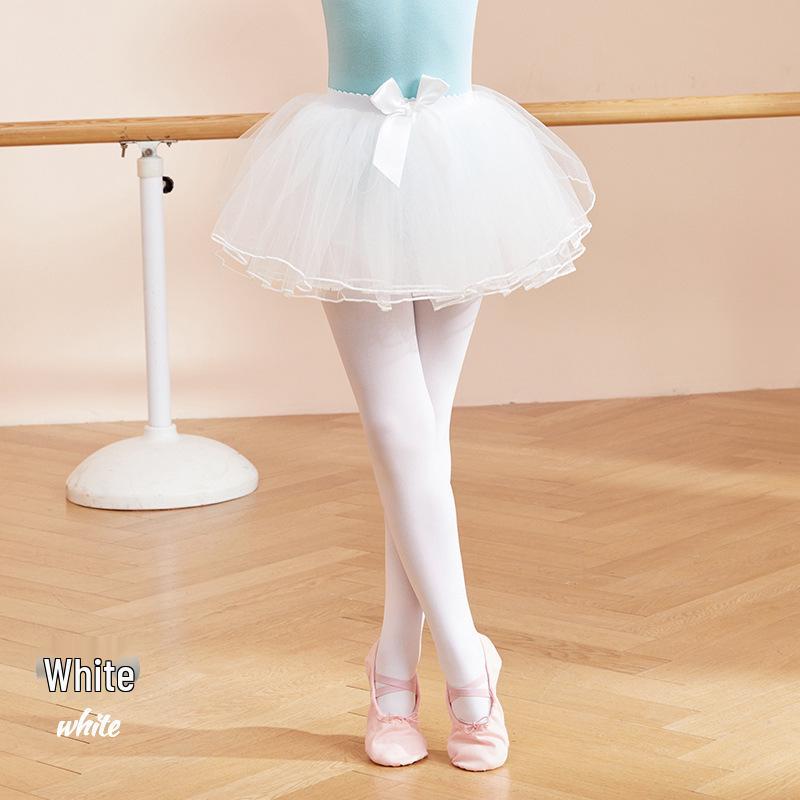 Dziecięcy Tuba Baletowa Księżniczki - Elastyczna Siateczkowa Puszysta Spódniczka na Występy i Trening