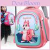 Cute Cartoon Hard Shell Kids Backpack Adorable Animal Print For Boys And Girls