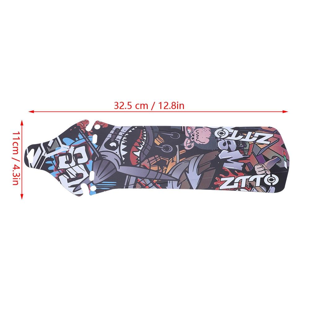 ZTTO Road Mountain Bike Bicycle Rear Wheel Tire Mudguards Mud Guard Accessory