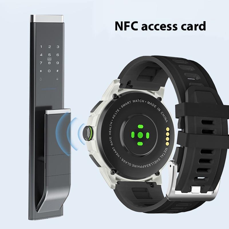 SCIONE Smart Touch Screen Watch Full Netcom 5G Card HD Color Screen Bluetooth Call Smart Watch