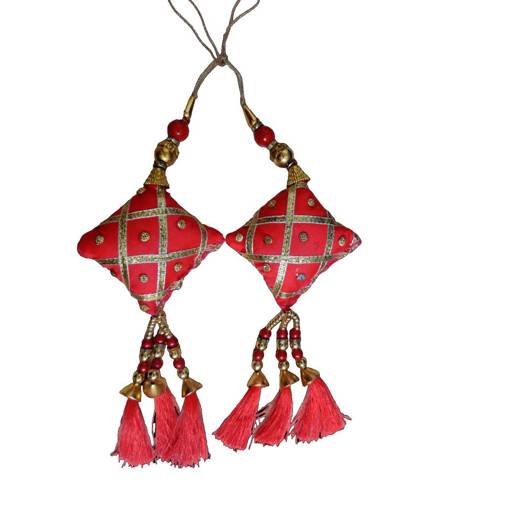 @ Indian Traditional Latkan Red And Golden Color For Lehanga & Dresses UKR738_60%OFF