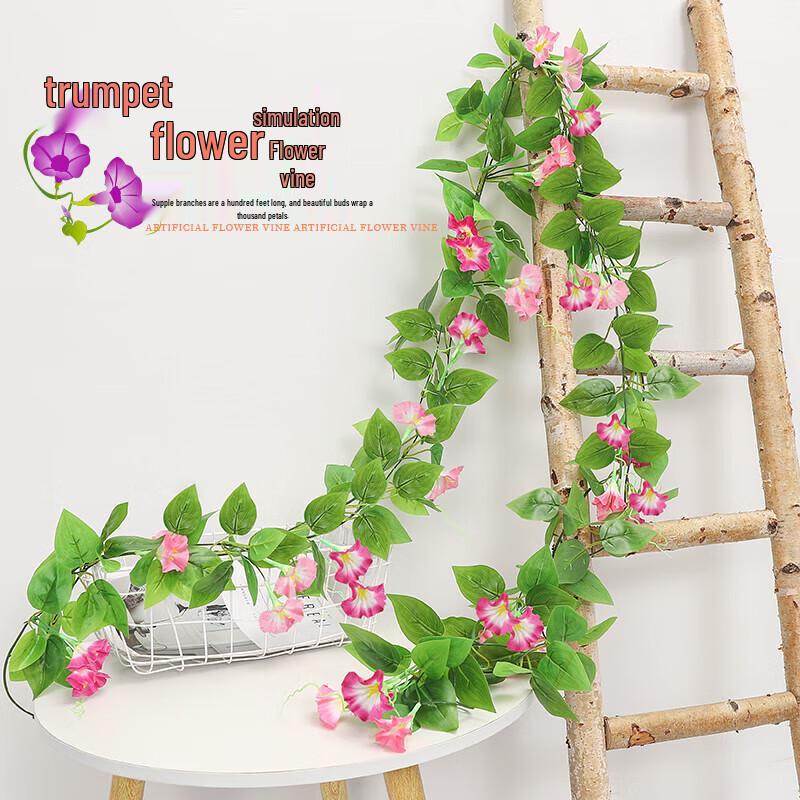 Decorazione per Tubi da Esterno con Pianta Rampicante Finta Pothos