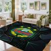 Rapid Wien FC Design Kristall-Samt Teppich Weiche Dekorationsmatte für Schlafzimmer Eingang
