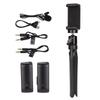 MCL-02 Wireless Lavalier Microphone Omnidirectional Recording Microphone for Smart Phones Cameras