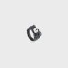 NO.317 [BLACK] GEOMETRY HEART EARCUFF