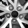 4 SZTUKI 58/60/81mm Kołpaki do Kół Samochodowych Felg Dekielki Środkowe z Emblematem Dla Mitsubishi Ralliart Lancer Cordia Pajero Outlander L200 EVO Colt