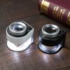 30X Handheld Mini Magnifier Jewelry Identification Tools Loupe Optical Instrument
