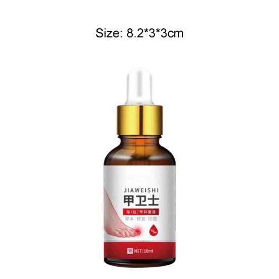 Nail Antibacterial Solution Disinfection Herbal Ingredients Synthetic Toenail Fungal Treatment Liquid for Feet Care