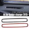 2015-22 Door A/c Air Outlet Vent Panel Cover Trim Carbon Fiber For Dodge Charger