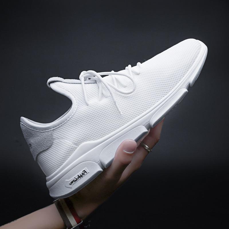 Breathable Mesh Men's Sneakers Classic Style Men Casual Shoes Light Soft Outdoor Running Shoes Fashion Men Lace-up Sneaker Male