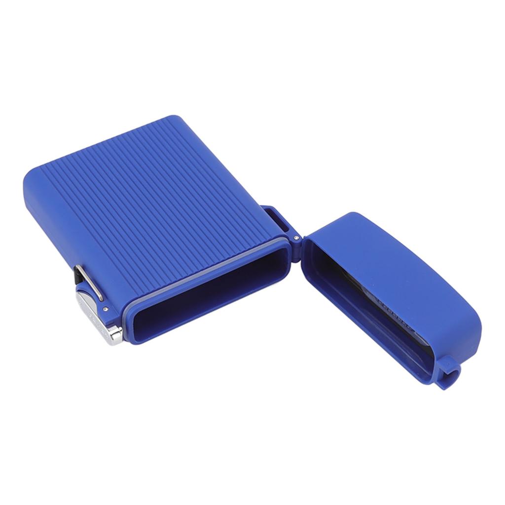 Full Pack 16 Cigarettes Case USB Rechargeable Windproof Flameless Cigarettes Lighter Case