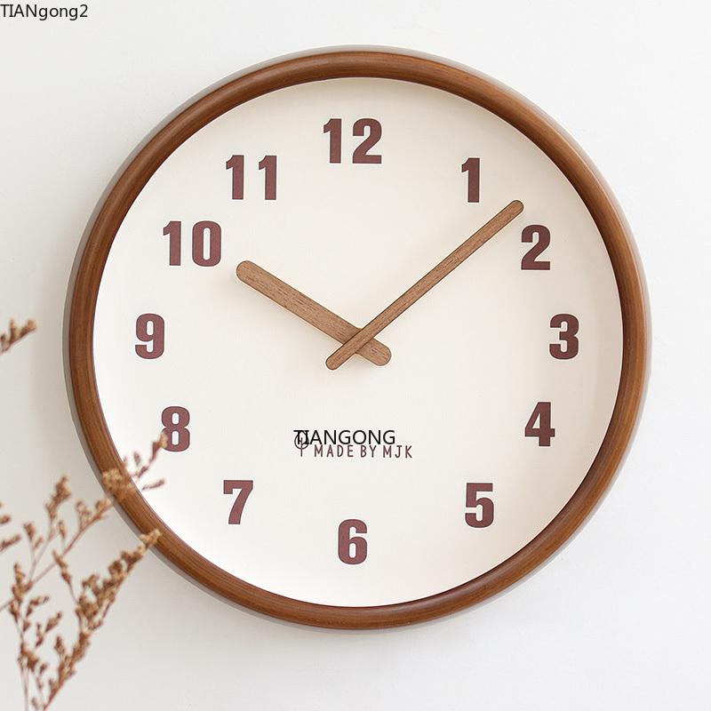 Nordic Silent Clock Wall Simple Aesthetic Design High Quality Creative Fashion Art Wall Watch Modern Room Muebles Decorations