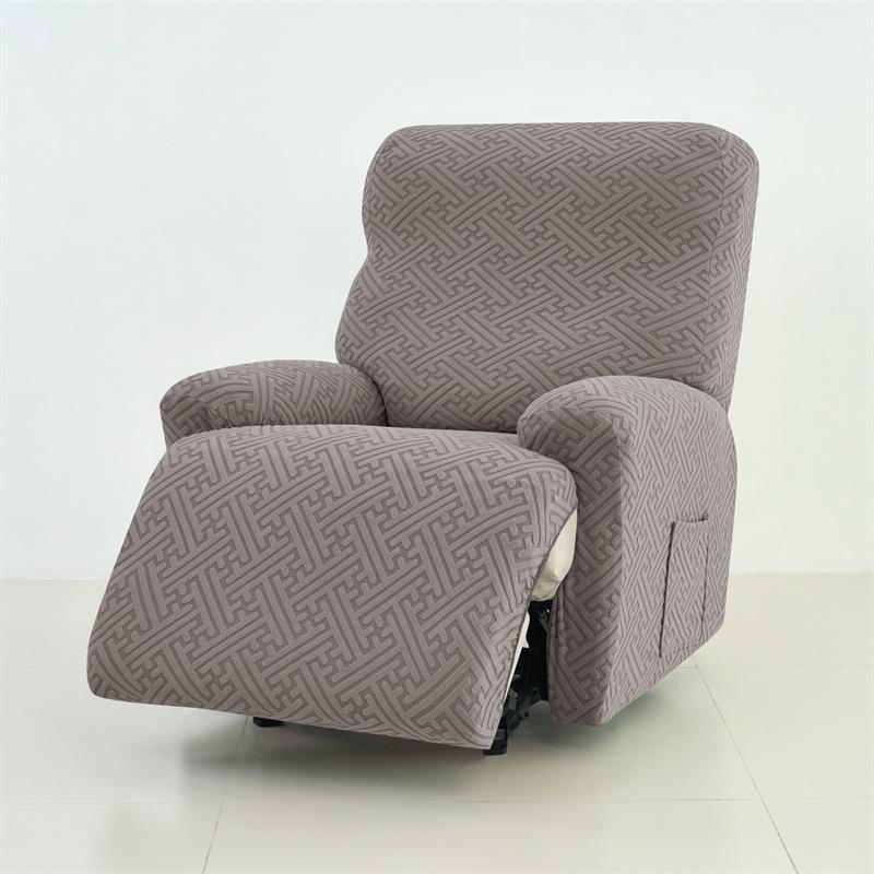 Split Recliner Sofa Covers Stretch Single Seater Reclining Couch Cover Slipcover for Living Room Relax Elastic Armchair Cover