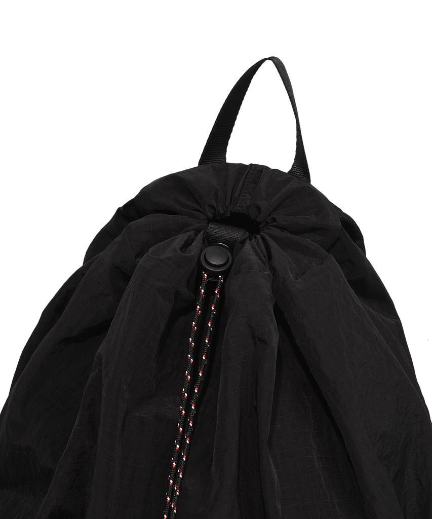 Wacky Willy String Draw Backpack Black