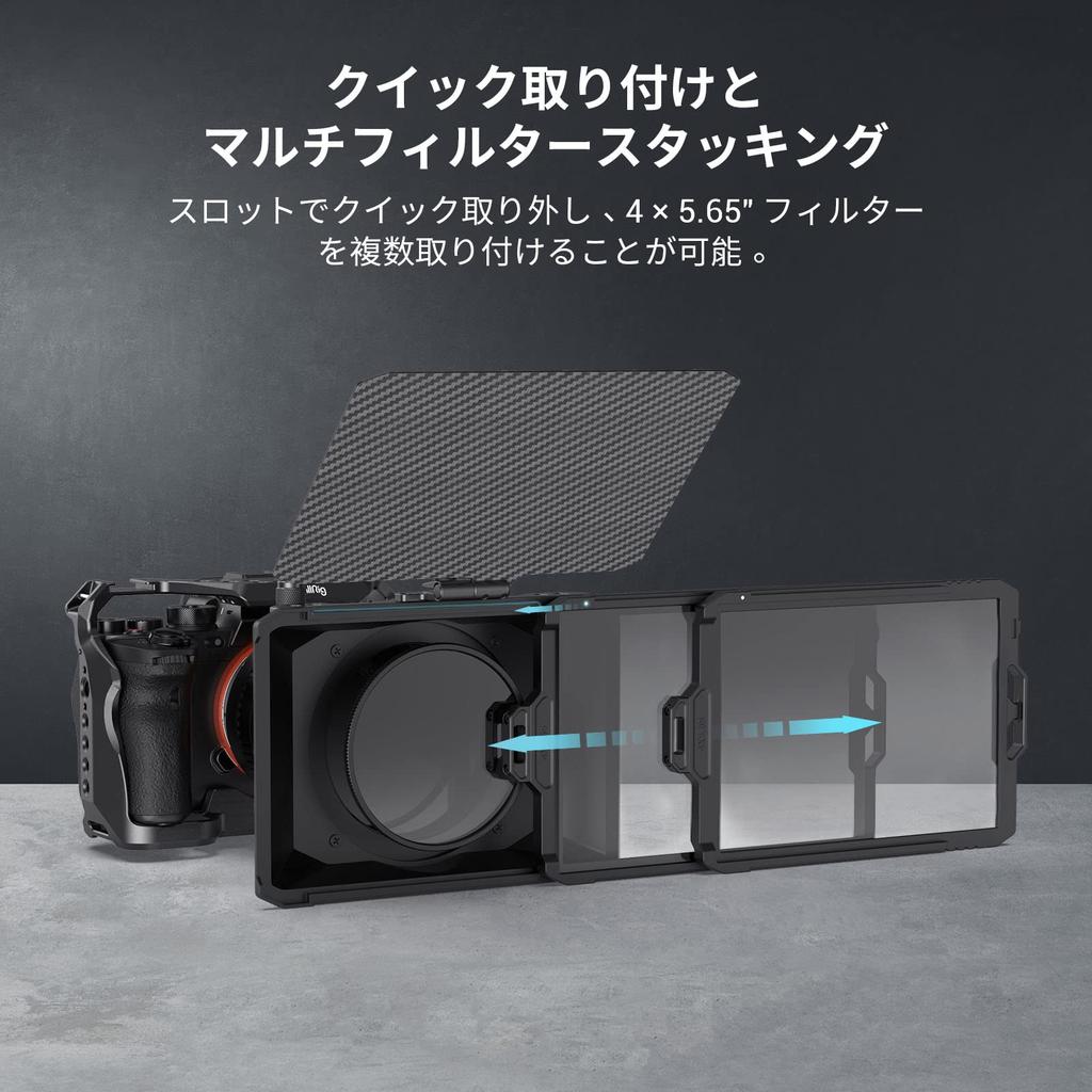 SmallRig Filter Frame Filter Tray X Filter Protector for SmallRig Mini Matte Box 3196 3319 (4 5.65'') -