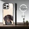 Cute Dachshund Bulldog  Phone Case For iPhone17,16,15,14,13,12,11 Plus,Pro Magnetic For Magsafe Wireless Charging