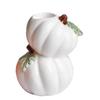 Ceramic Halloween Candle Stick Centerpiece Halloween Decor Pumpkin Candle Stand  Tabletop Decor