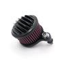 Black Air Cleaner Intake Filter System Kit For Harley Sportster XL883 XL1200 198
