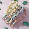 Handy-Lanyard, Blumen-Handykette, Handgewebt, Hochwertiges Kamera-Lanyard, Ins-Anhänger, Gänseblümchen-Handy-Lanyard für Damen