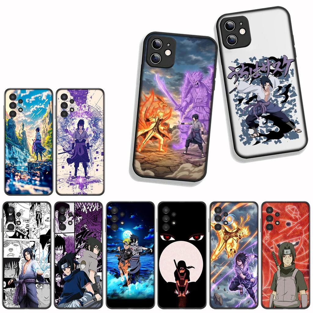 For Xiaomi Redmi 15C 15 A4 A5 9A 9T 10A 10C 9C NFC Note 11 9 8 10 Pro 8T Phone Cover Case Uchiha Sasuke Narutos Cartoon