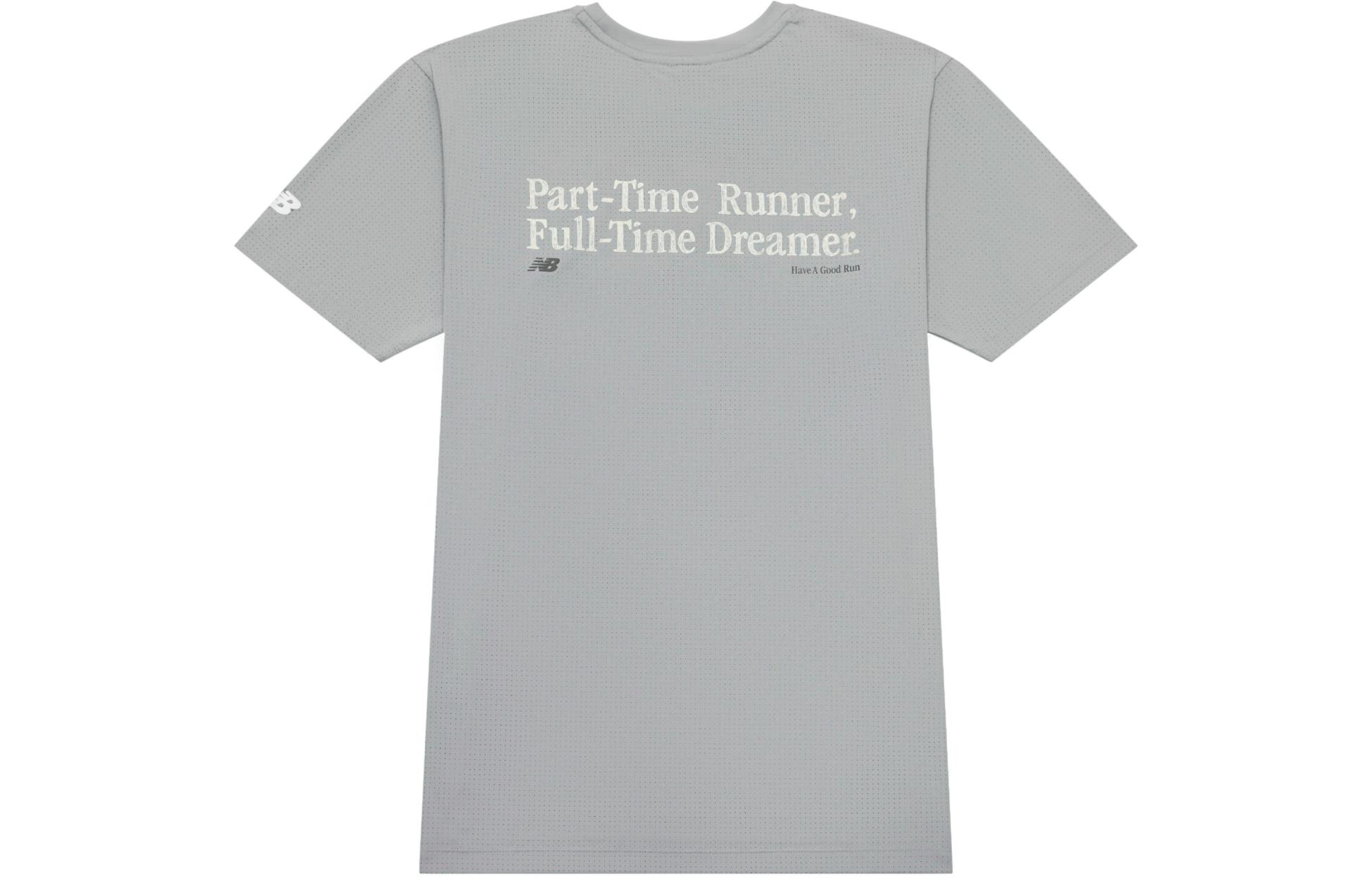 New Balance T Shirt Unisex Gray NEE25031-GR S