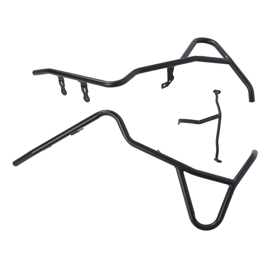 Motorcycle Highway Engine Guard Crash Bar 24mm Black Stainless Steel Bumper Protector Crash Bar for