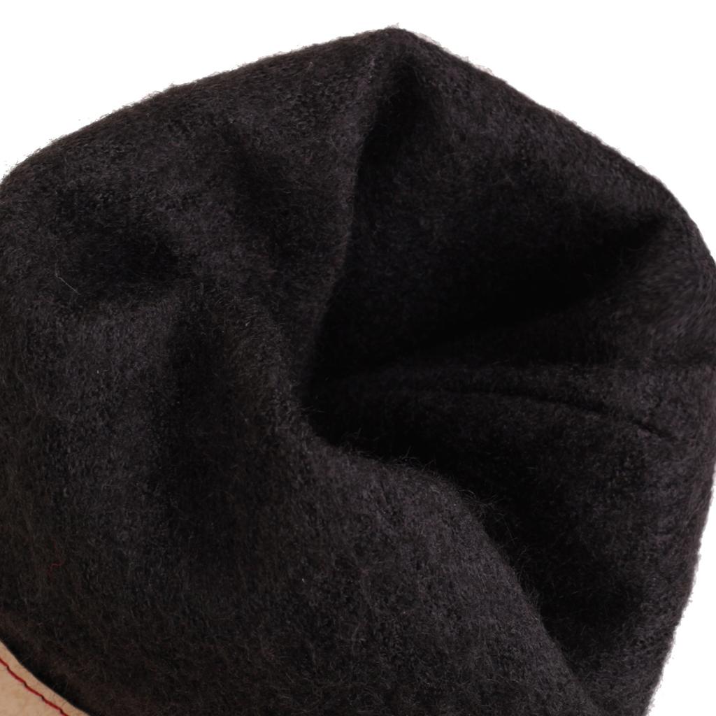 Women's High-heeled Boots Autumn and Winter New Simple Temperament Thick Heel Large Size Suede Medium Boots