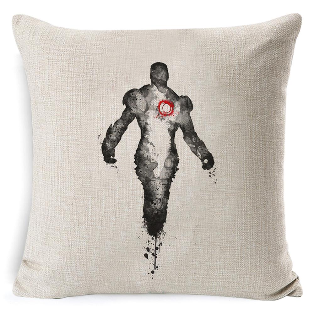 Neue Cartoon Spider-Man Serie Kissenbezug Auto Sofa Quadratisch Cartoon Animation Geschenk Kissen