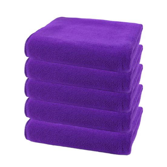 5Pcs Absorbent Microfiber Towel Quick Drying Washcloth 14" X 30" Skin-Friendly Towel for Bathroom Fitness Sports Yoga Beach