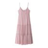 European and American summer new French gentle wind tulle laminated decorative Midi suspender dress