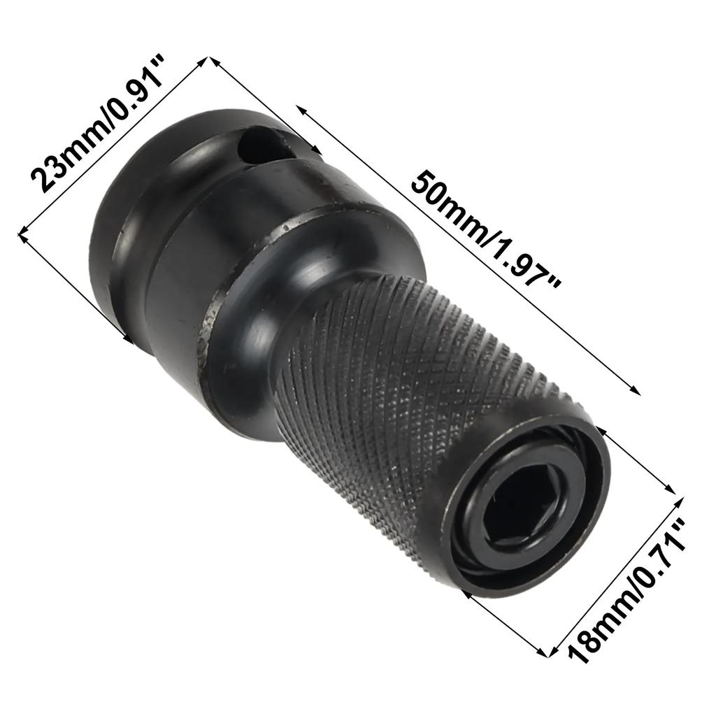 PH2 SL Screwdriver Bit Double Head Hex Shank 1/2''to 1/4'' Socket Converter Adapter Kit For Electric Impact Driver Wrench Tool