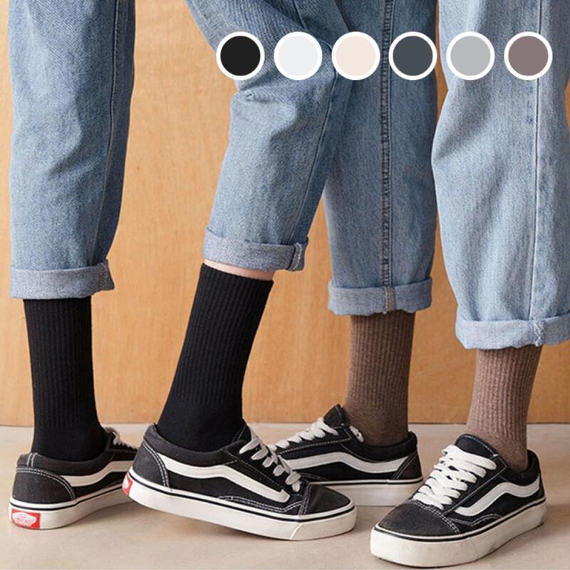 1 pair of thick bone-like socks (choose one color) 01Goljijangmok-Black