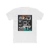 NYC Grafik T-Shirt #1, Herren Baumwoll Rundhals T-Shirt, Trendiges Edgy Logo T-Shirt