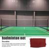 Einfacher Aufbau Badmintonnetz Standard Volleyballnetz für Sporttraining Unterhaltung Wettkampf