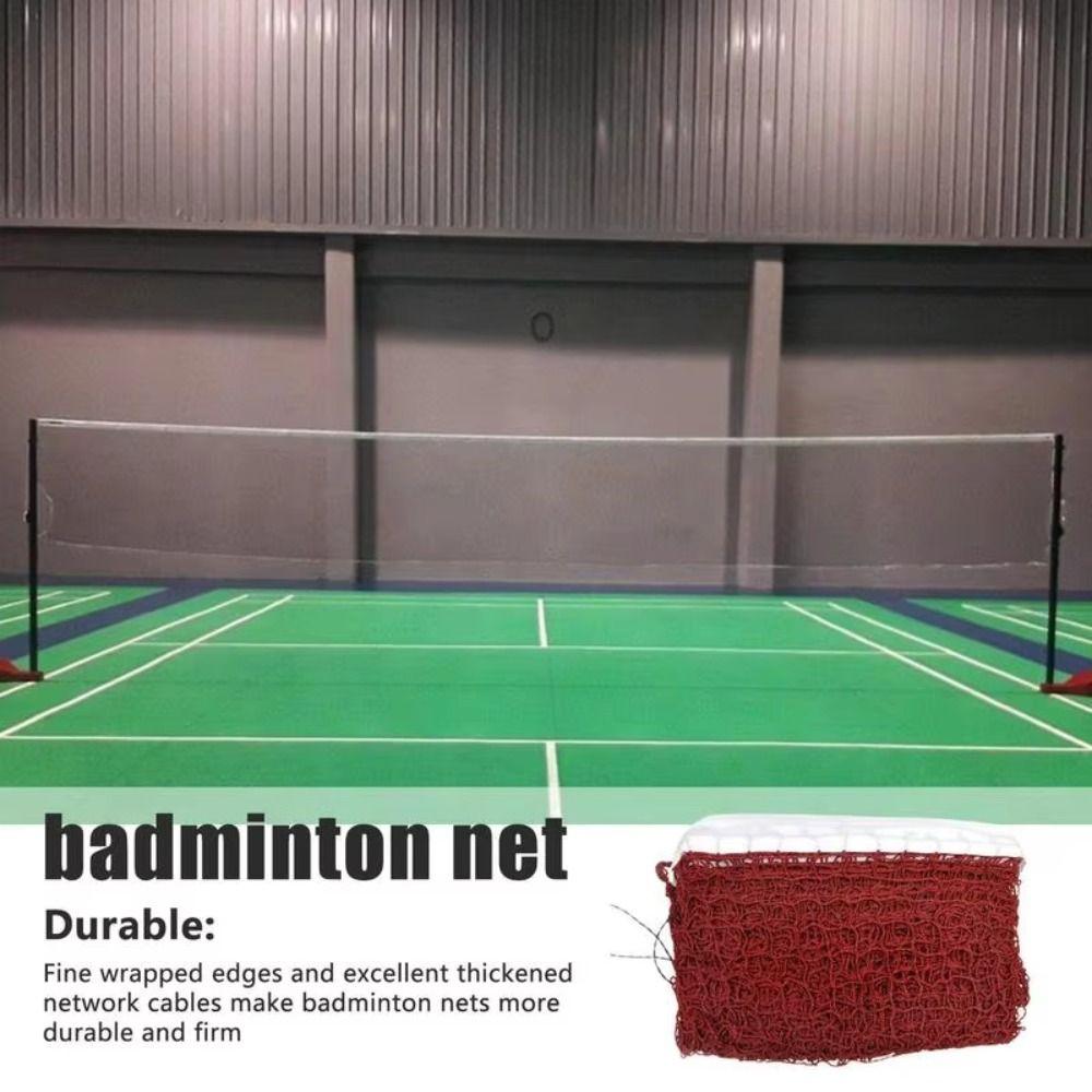 Easy Setup Badminton Net Standard Volleyball Net  for Sports Practice Entertainment Competition