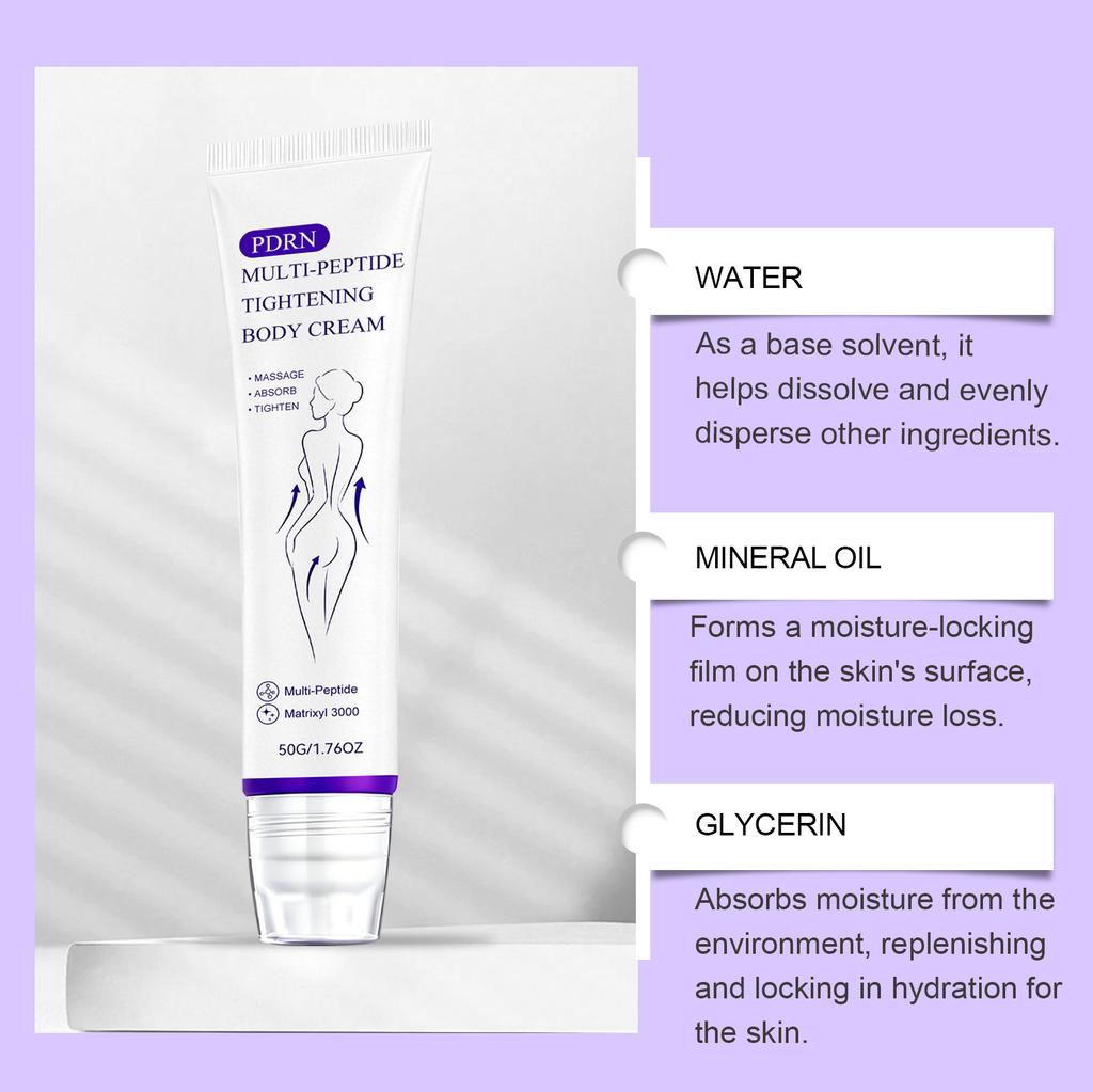 Moisturizing Massage Roller Cream for Radiant Skin, Lightweight & Quick-Absorbing with Roller Ball Design for Smooth Body Skin less