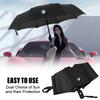 2025 Hot Car Styling Car Portable Folding Automatic Three Folding Umbrella Sunshade For M X1 X3 X4 X5 E46 E90 F20 E60 E39 F1