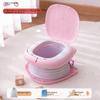 Portable Potty For Toddler Travel Foldable Potty Training Toilet For Car Camping Indoor Outdoor Bathroom For Baby Kids Children