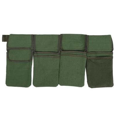 Fourpocket Belt Bag Portable Tool Pocket Oxford Fabric Tool Pouch with Safe Buckle for Gardener Woodworker
