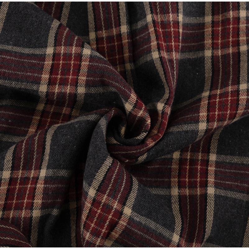 Loose Plaid Long Sleeve Shirt and Half Skirt Set Women's Versatile Turn-down Collar Wide Waist Belt 2026 Spring New