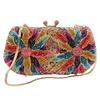 Silver/Gold Diamond Evening Bags Women Dinner Clutch Rhinestone Shiny Handbags for Female Luxury Designer Purse Party Bride Bag