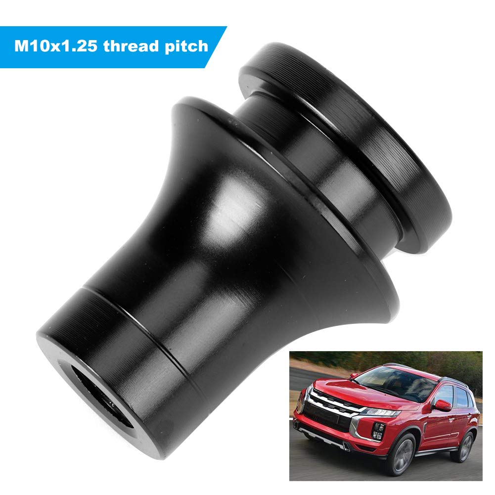 Gear Shift Knob Retainer Shift Knob Boot Retainer Aluminum Alloy Material M10x1.25 Gear Shifter