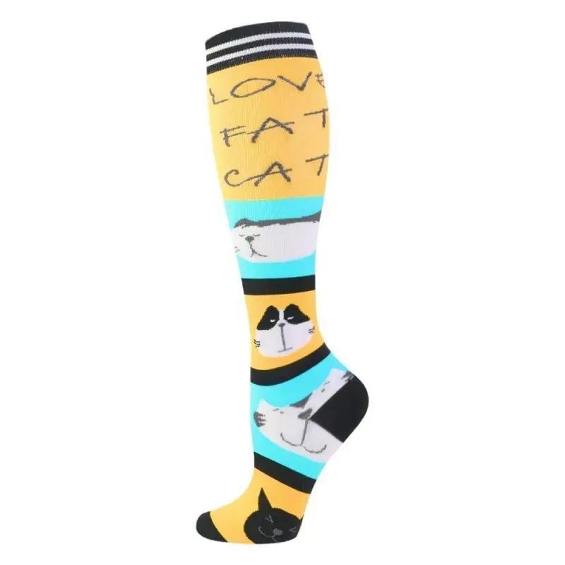 58 Styles Compression Socks for Men and Women Medical Diabetes Varicose Veins Sports Socks for Running Cycling Travel Flight