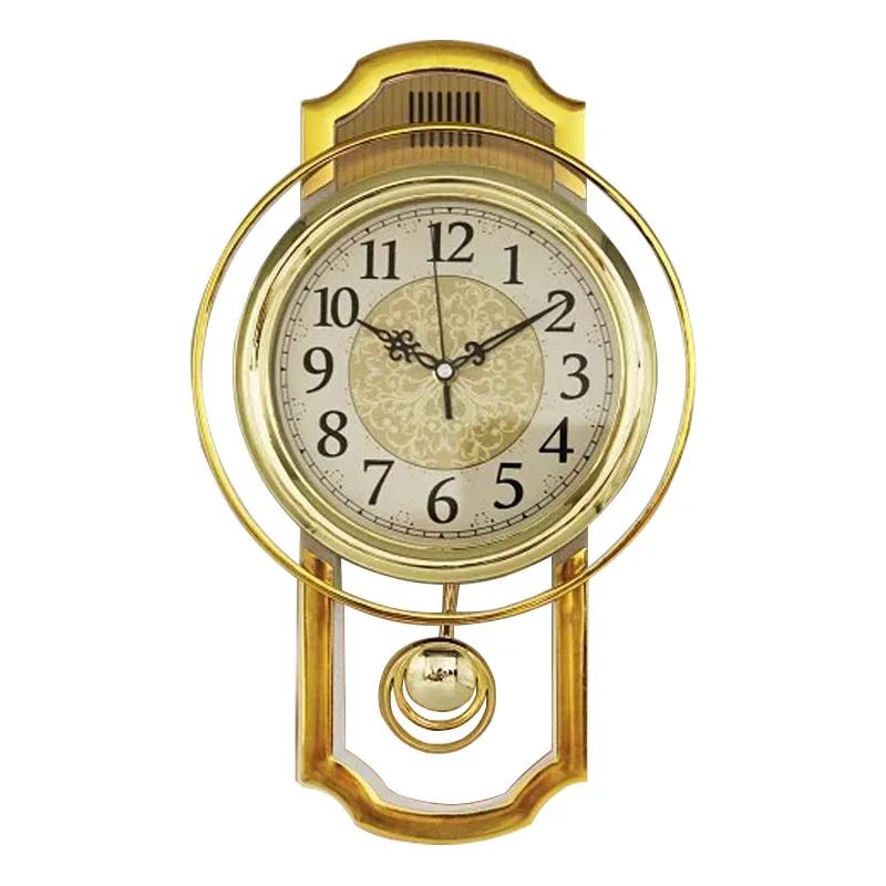 Vintage Large Swing Wall Clock Pendulum Clock Wall Decor Kitchen Living Room Decoration Shabby Chic Horloge Murale Quartz SC156