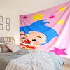 Colorful Clown Music Tapestry, Unique Design Tapestry, Wall Decor for Bedroom,Livingroom, Playroom,Heartwarming Fan Holiday Gifts